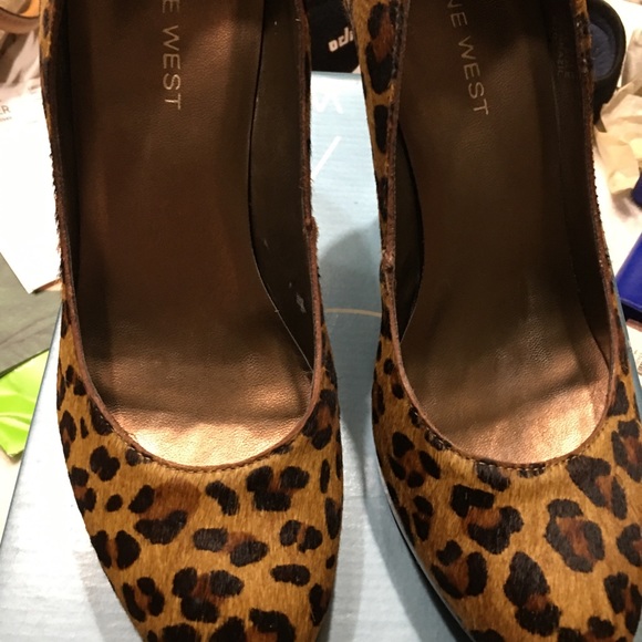 Nine West ANGENIR BROWN PONY 7.5 Beautiful shoe - Picture 7 of 7